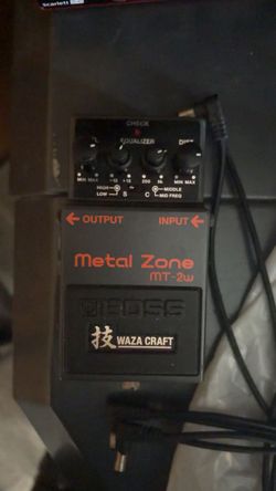 Boss MT-2W Metal Zone Waza Craft Pedal