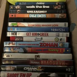 Collection Of DVDs 