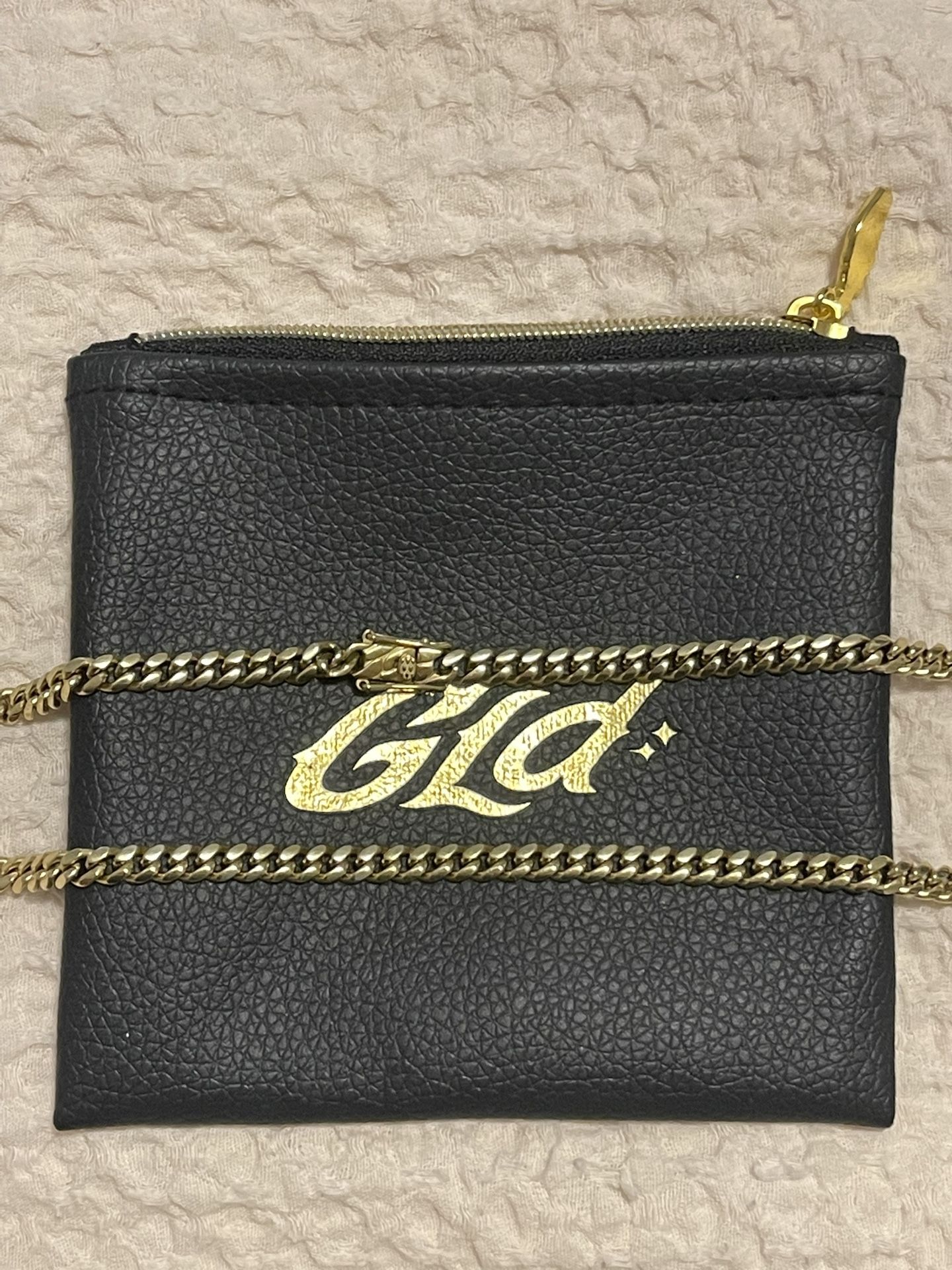 GLD Shop 20” 5mm Cuban Yellow Gold Plated Necklace