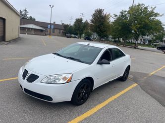 2009 Pontiac G6 4D sedan