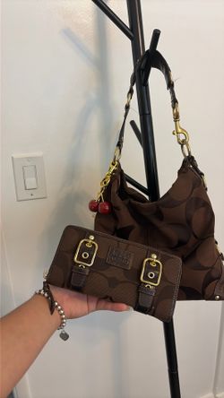 Vintage coach purse and wallet!!