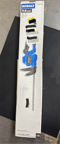 Kobalt 26-inch corded electric hedge trimmer, 