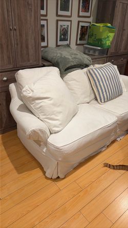 White sofa