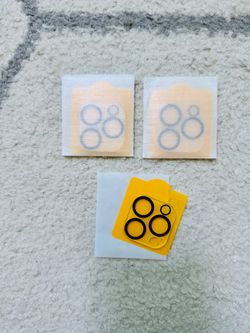 iphone camera cover clear protector (3x), brand new
