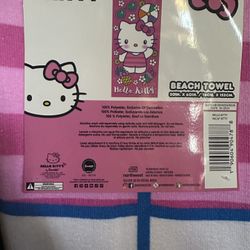 Hello Kitty Beach Towel