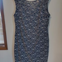 Roz & Ali Sleevless Evening Sheath Dress