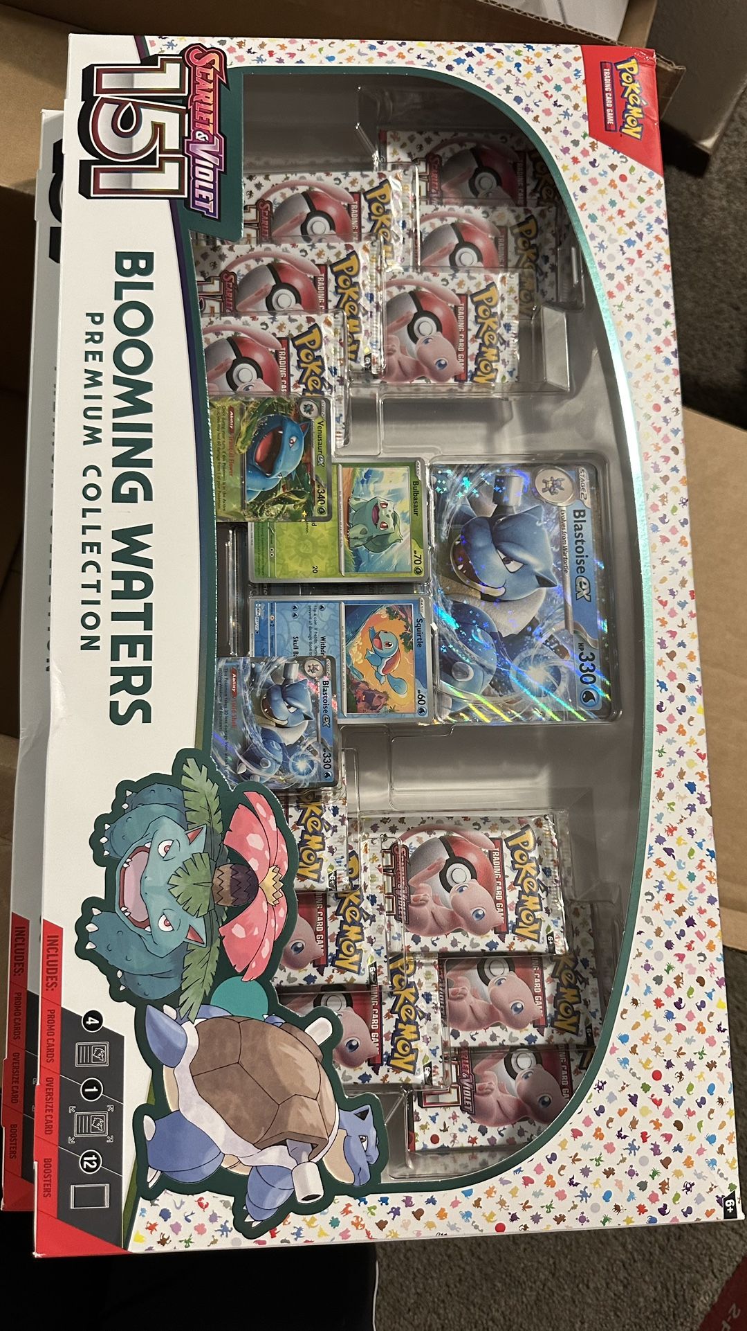Pokémon 151 Blooming Waters & Booster Bundle