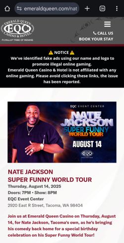 Nate Jackson Super Funny World Tour Tickets