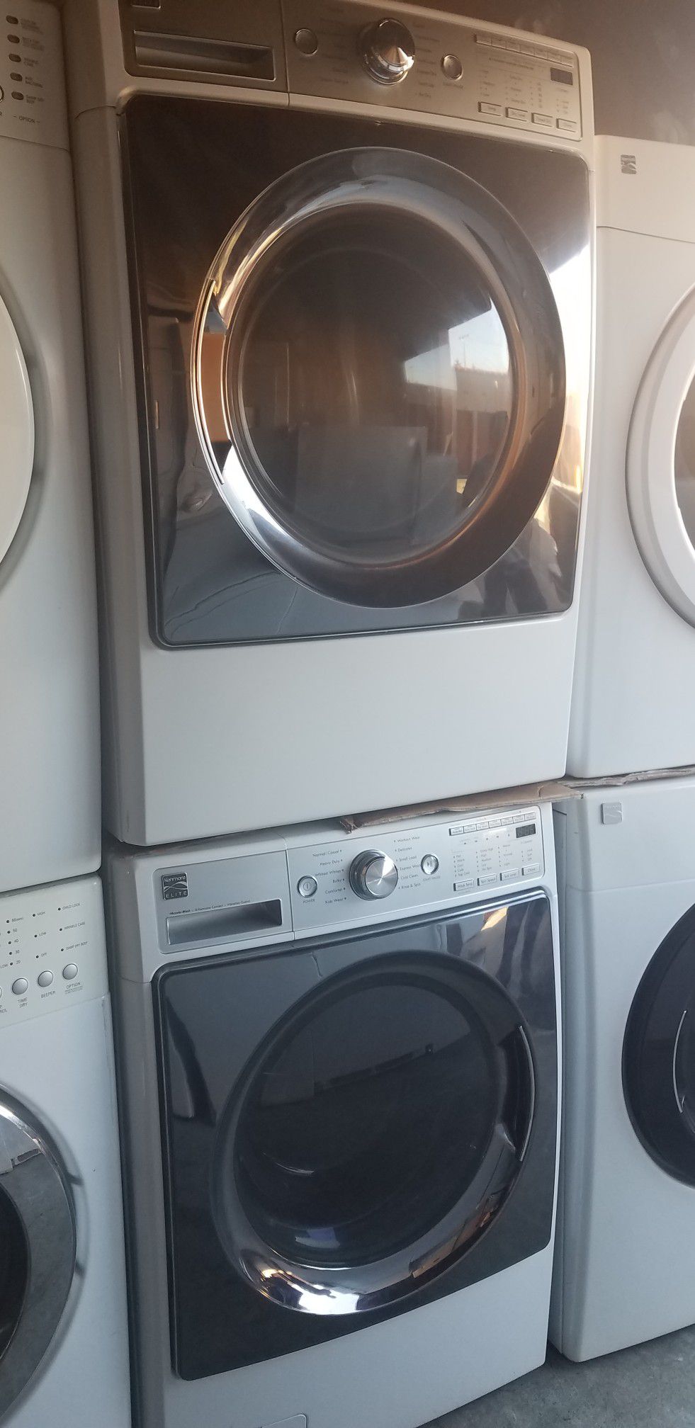 Kenmore washer & electric dryer