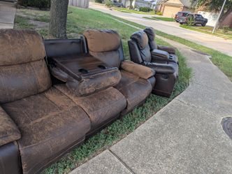 Sofa and Loveseat, all recline