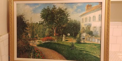 Pissarro Stretched Canvas Print