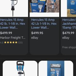 Hercules 15 Amp Jack Hammer 