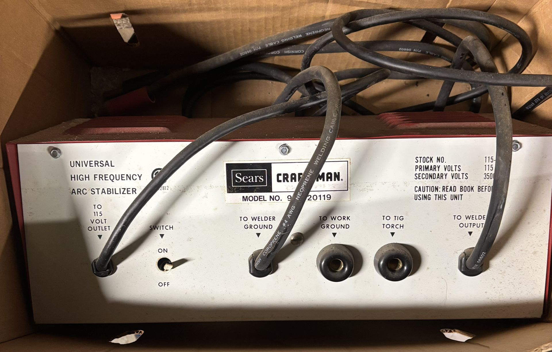 Sears Craftsman ARC Stabilizer