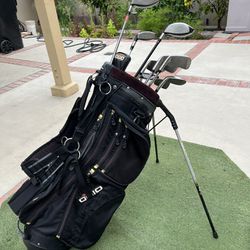 Taylor Made Golf Club With Putter & Ogio Golf Bag (RH)