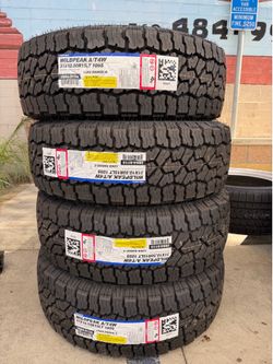 31x10.50r15 FALKEN WILDPEAK AT4W 4 NEW TIRES INSTALLED ✅ INSTALADAS ✅