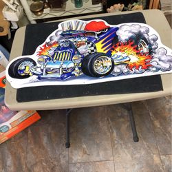 Metal Sign Garage Art