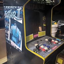 Street II fighter arcade game