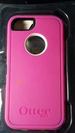 IPhone 5 otter defender case, Pink-White