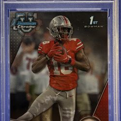 #100 Marvin Harrison Jr. 2023 Bowman University Chrome PSA 10