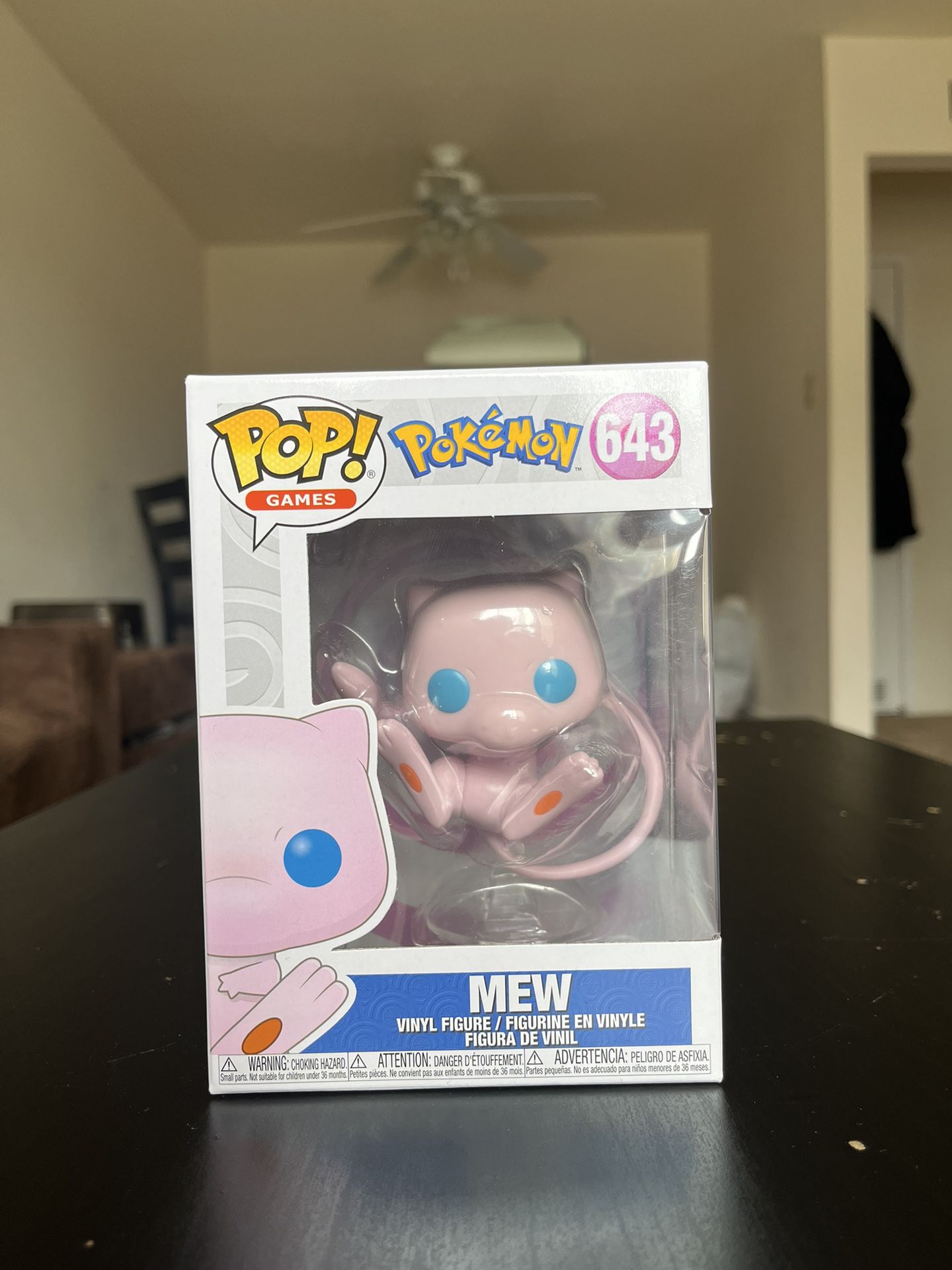 FUNKO Pop: Pokémon Mew #643 W/ Clear Case for Sale in San