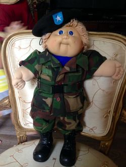 VINTAGE US AIR FORCE CABBAGE PATCH KID DOLL