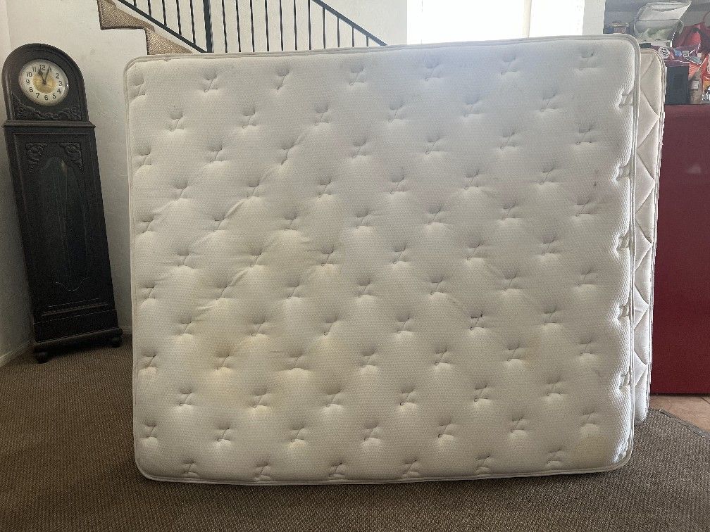 Cal KING 2 Matresses 1 Box Spring