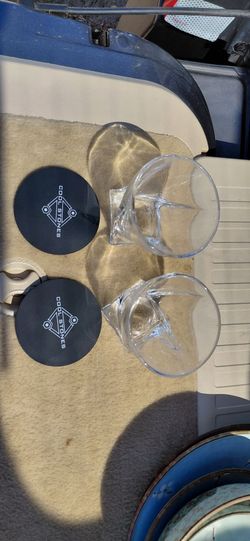 Whisky Glass w/coaster