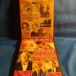 Best Exotic Marigold hotel 1 & 2 DVD