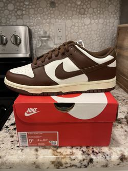 Size 9.5W/8M Nike Dunk Low Cacao Mocha (W)