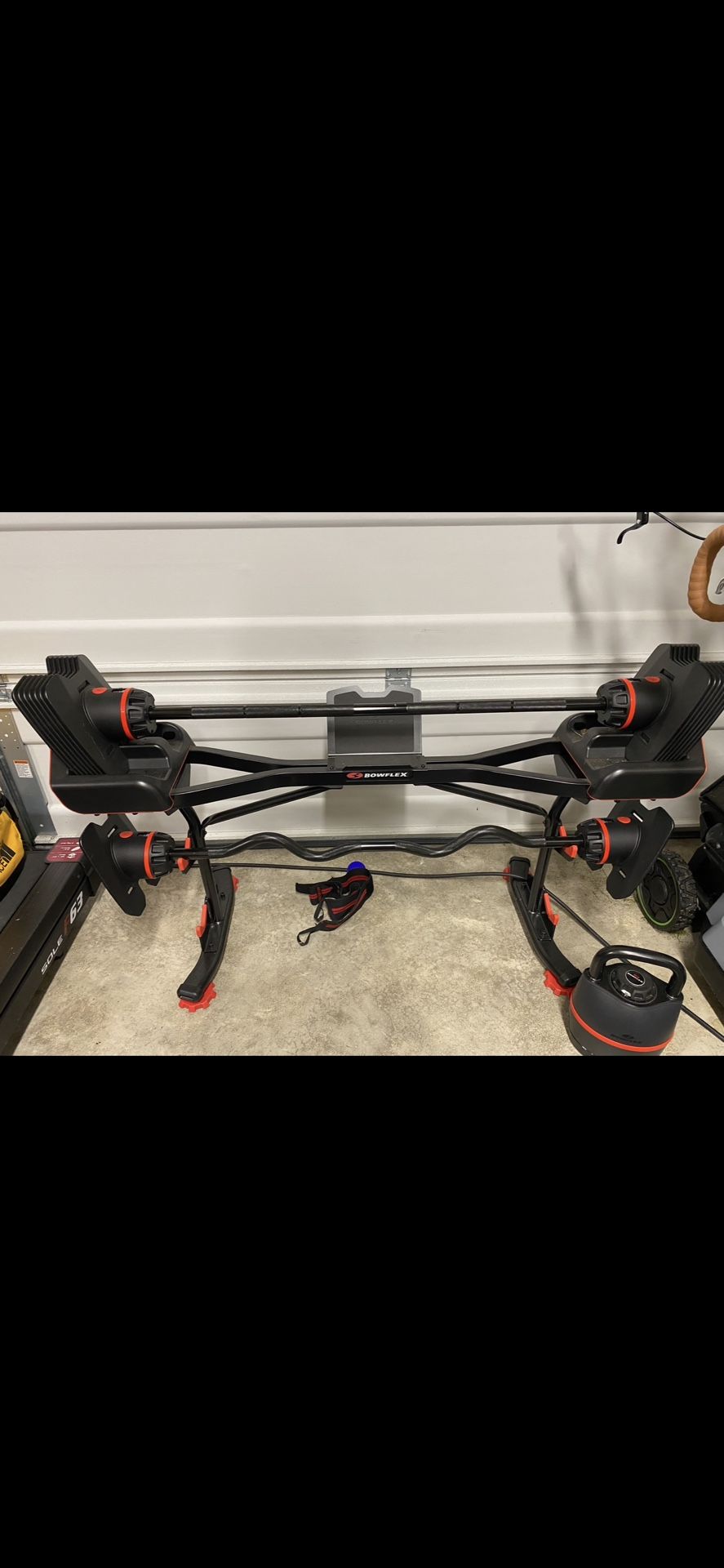 Bowflex Barbell With Stand