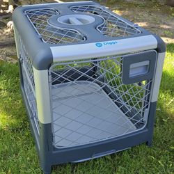Small Diggs Revol Dog Crate w/ Divider & Fabric Cover