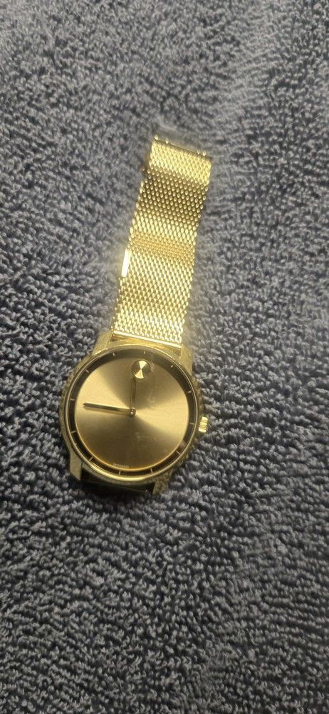 Movado Watches For Sale Excellent Condition With Box, MAVADO BOLD GOLD-350$OBO/ MAVADO CLASSIC STAINLESS STEEL 250$OBO/ MAVADO BOLD SPORT BLK$BL300$OB