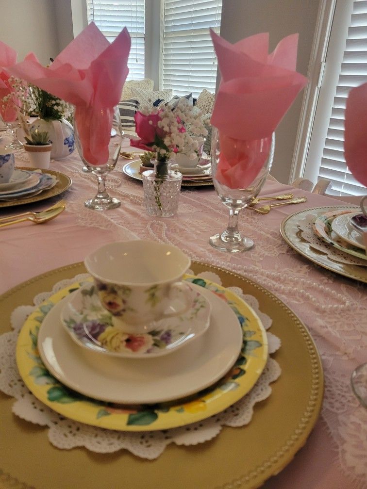 Tea Party Table Decor