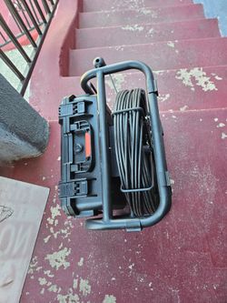 Pipe Inspection Camera Reel with Hard Case