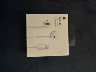 Apple EarPods lighting connector NEW and UNOPENED
