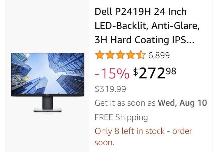 Dell Professional Gaming Monitor