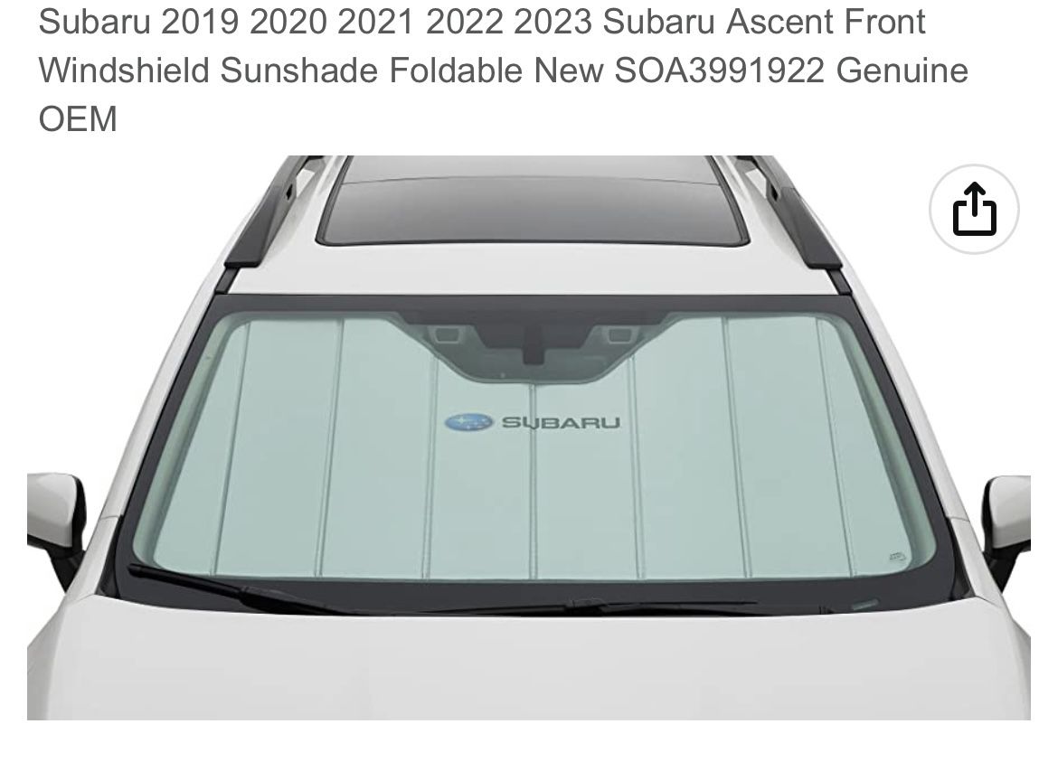 Subaru Sunshade 