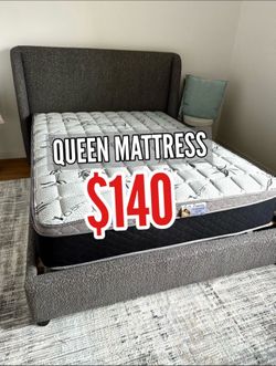 New Queen mattress only $140