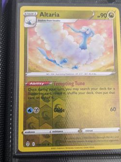 Pokemon Card Altaria Holo
