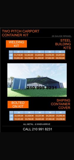 Shipping Container Metal Top