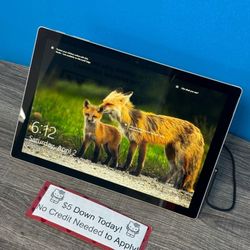 Microsoft Surface Pro 6 12.3 inch Tablet Laptop - Payments Available - Pay $5 Down To take It home