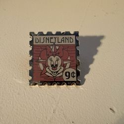 Disney Minnie Mouse 9 Cent Stamp Trading Pin