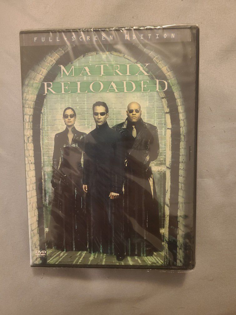 New. DVD. Matrix Reloaded. 