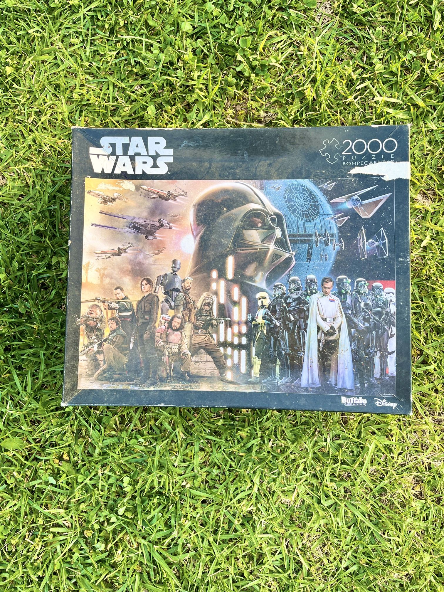 Star Wars Buffalo 2000 Piece Puzzle Rogue One Rebellions Are Built On Hope Vader