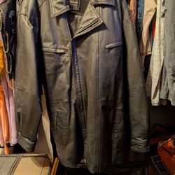 Leather Coat