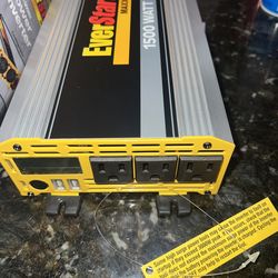 EverStart Maxx 1500 Watt Automotive Power Inverter with USB Power (PC1500E)