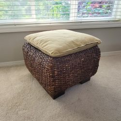 Woven Ottoman