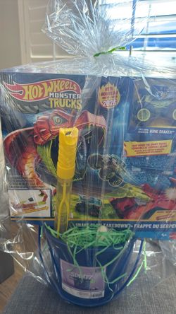 Easter basket Hot Wheels 