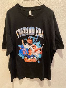 Steroid Era Baseball Graphic T-Shirt