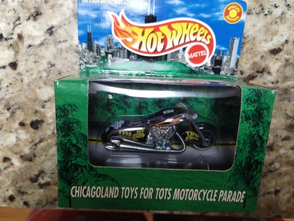 Toys For Tots Hot Wheel Motorcycle 1998